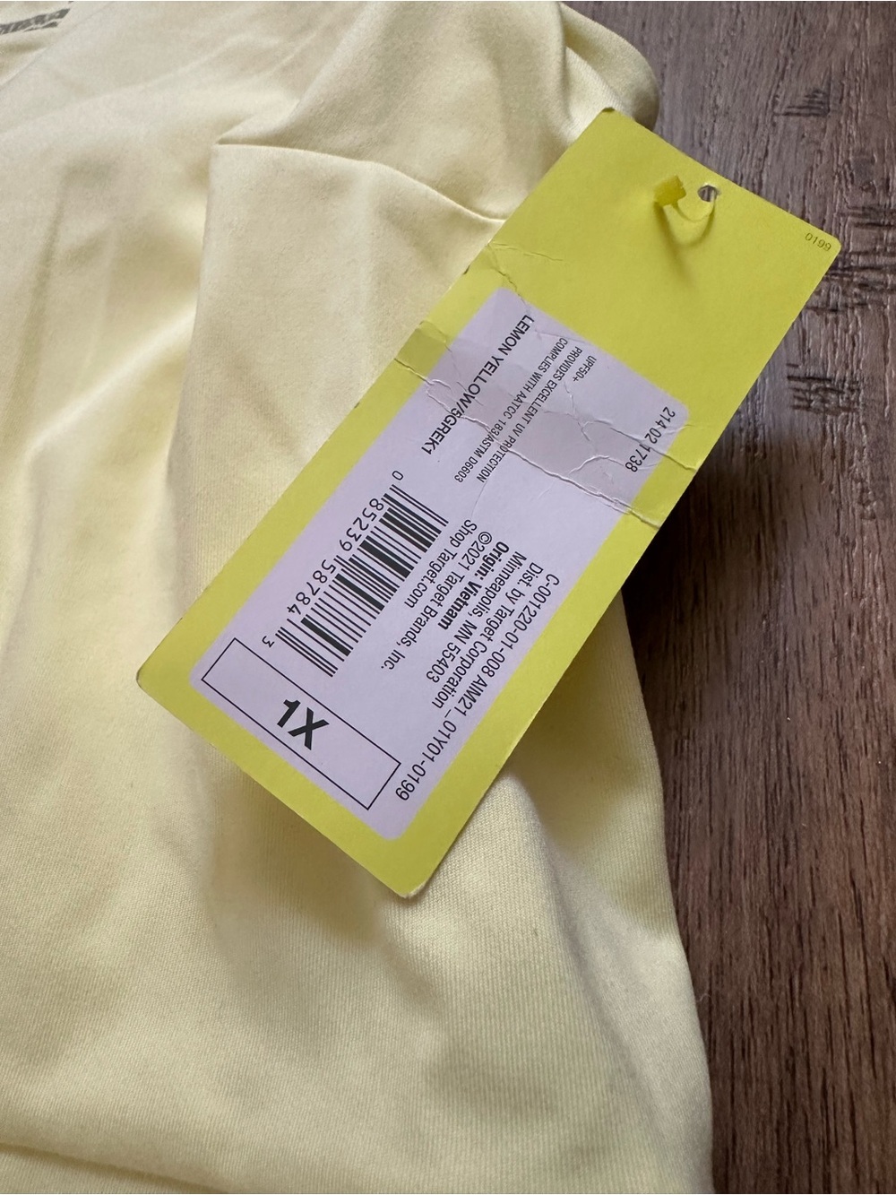 NWT! All in Motion Athletic Dress, Skort, Workout, Athleisure, Pale Yellow, 1X - Picture 4 of 12